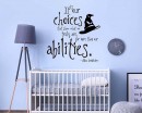 Harry Potter inspired Wall Decal Quote